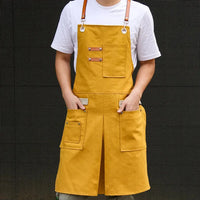 HKM-553427 Stylish Eco-Friendly Cowboy Apron for Hairdressers, Baristas, and Florists