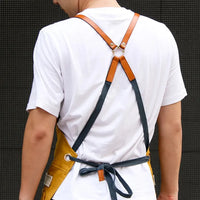 HKM-553427 Stylish Eco-Friendly Cowboy Apron for Hairdressers, Baristas, and Florists