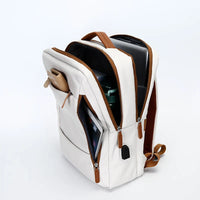 HKM-553619 Waterproof USB Charging Laptop Backpack for Outdoor Use with Computer Mezzanine