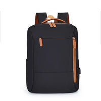 HKM-553619 Waterproof USB Charging Laptop Backpack for Outdoor Use with Computer Mezzanine