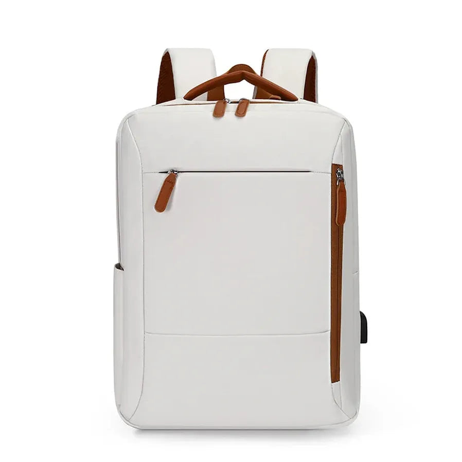 HKM-553619 Waterproof USB Charging Laptop Backpack for Outdoor Use with Computer Mezzanine
