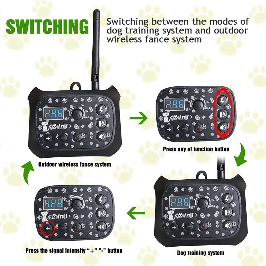 HKM-5536317 Automatic Bark Stopper with Remote Control and 3 Training Modes
