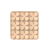 HKM-5536829 Washable Pet Dog Sniffing Toy Pad - Silicone Smell Exploration Mat in Green, Blue, Beige, Gray