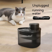 HKM-5538877 Cat Water Fountain with Induction Water Outlet and 2L Capacity