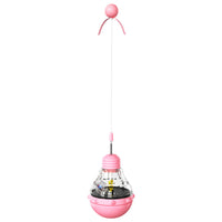 HKM-5539005 Leaky Bear & Bulb Tumbler Educational Toys for Dogs and Cats - Multiple Colors Available
