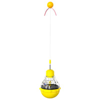 HKM-5539005 Leaky Bear & Bulb Tumbler Educational Toys for Dogs and Cats - Multiple Colors Available