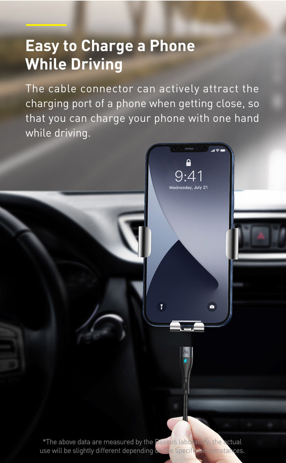 HKM-553939 Magnetic Fast Charging Data Cable for iPhone 12 - 1m Zinc Connector Compatible with All Models