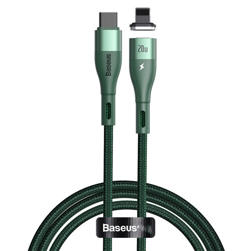 HKM-553939 Magnetic Fast Charging Data Cable for iPhone 12 - 1m Zinc Connector Compatible with All Models