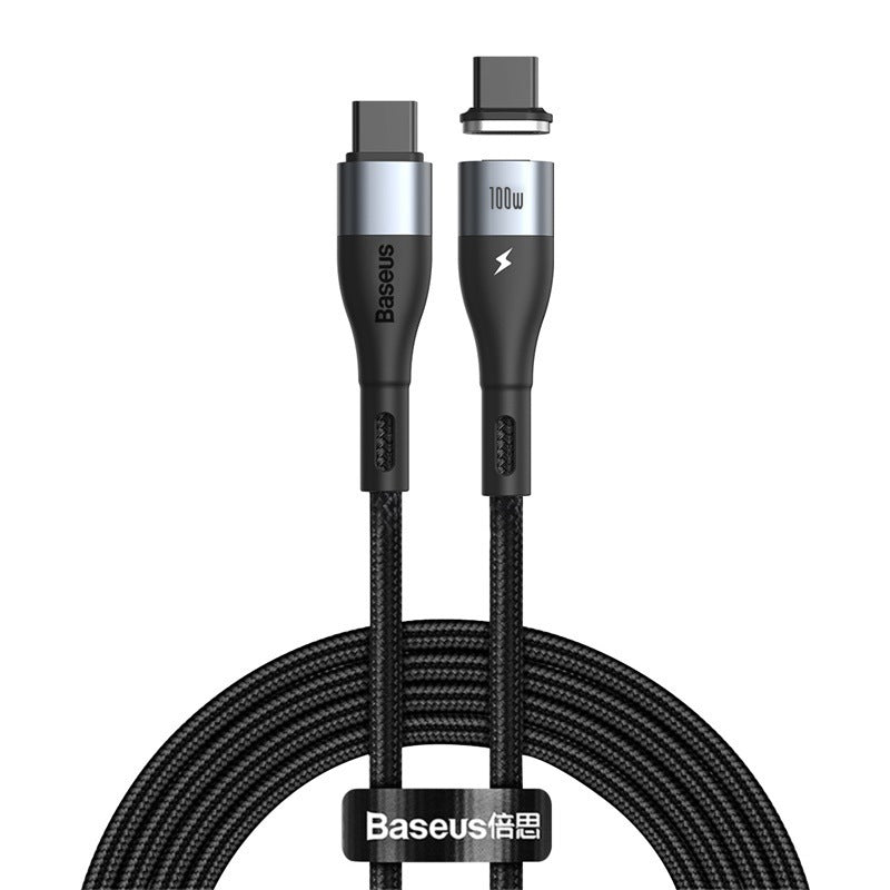 HKM-553939 Magnetic Fast Charging Data Cable for iPhone 12 - 1m Zinc Connector Compatible with All Models
