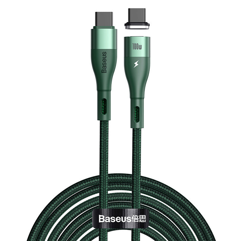 HKM-553939 Magnetic Fast Charging Data Cable for iPhone 12 - 1m Zinc Connector Compatible with All Models