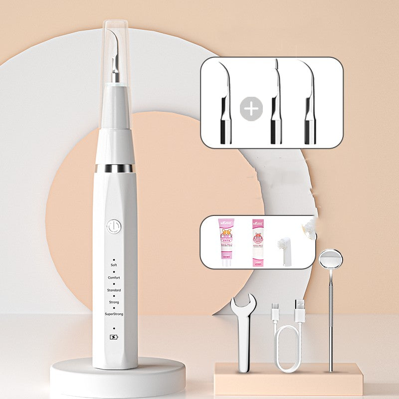 HKM-5540669 Ultrasonic Tooth Cleaning Instrument for Dogs with LED Lights and 5 Cleaning Modes