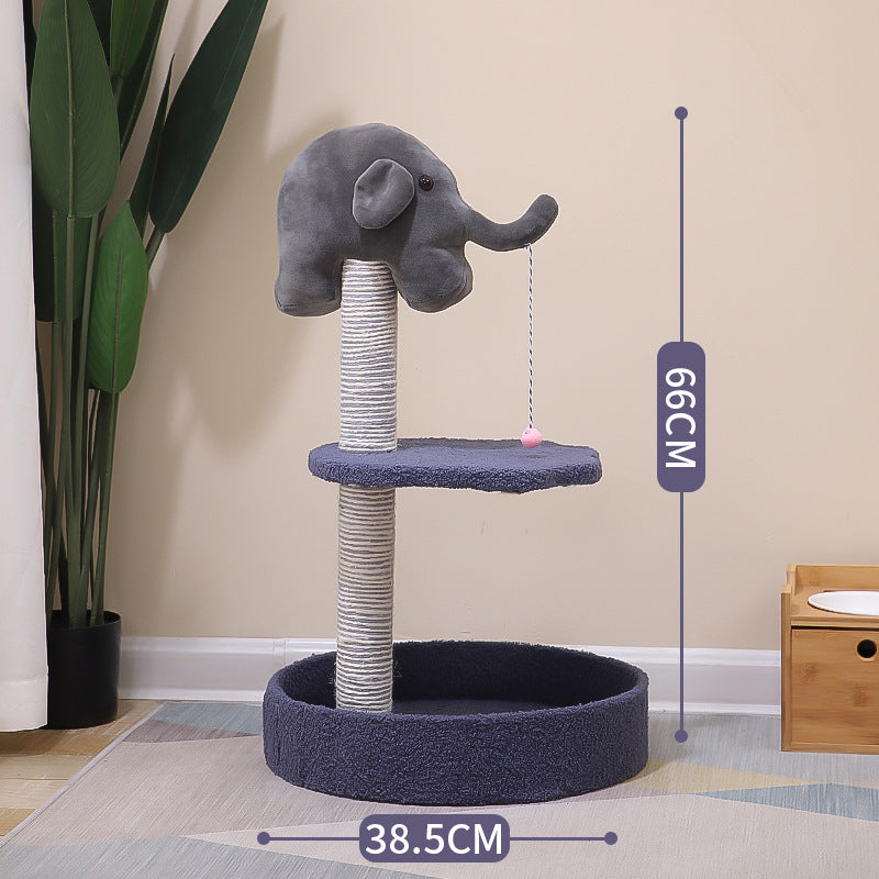 HKM-5542077 Wear-Resistant Cat Climbing Frame with Various Designs for Play and Comfort