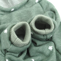 HKM-5542973 Cozy Pet Sweater for Dogs in Brown and Copper Green - Multiple Sizes Available