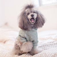 HKM-5542973 Cozy Pet Sweater for Dogs in Brown and Copper Green - Multiple Sizes Available