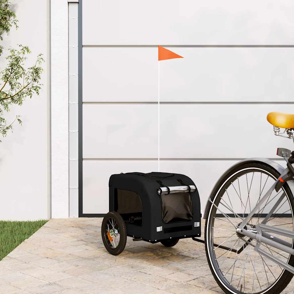 HKM-5544253 Dog Bicycle Trailer, Oxford Fabric & Iron Frame, Comfortable Pet Transport, Multiple Dimensions Available