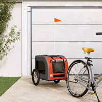 HKM-5544253 Dog Bicycle Trailer, Oxford Fabric & Iron Frame, Comfortable Pet Transport, Multiple Dimensions Available