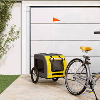 HKM-5544253 Dog Bicycle Trailer, Oxford Fabric & Iron Frame, Comfortable Pet Transport, Multiple Dimensions Available