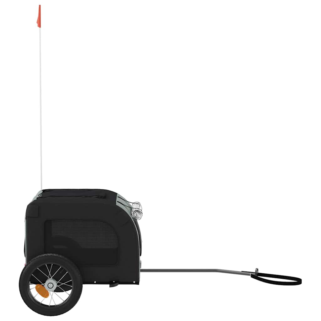 HKM-5544253 Dog Bicycle Trailer, Oxford Fabric & Iron Frame, Comfortable Pet Transport, Multiple Dimensions Available