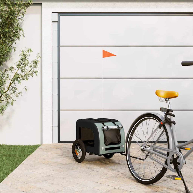 HKM-5544253 Dog Bicycle Trailer, Oxford Fabric & Iron Frame, Comfortable Pet Transport, Multiple Dimensions Available