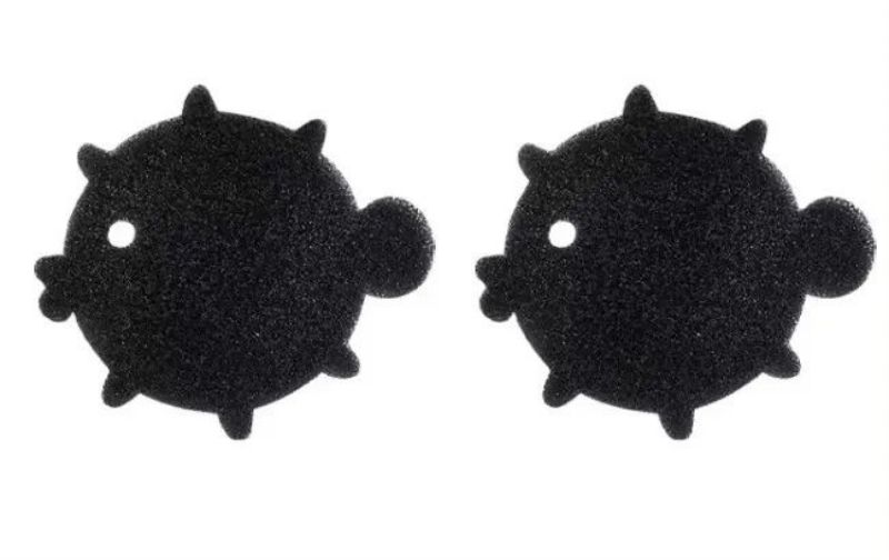 HKM-5544381 Reusable Bear Shape Cleaning Sponge Balls for Laundry & Pet Hair Remover - 2 Pack