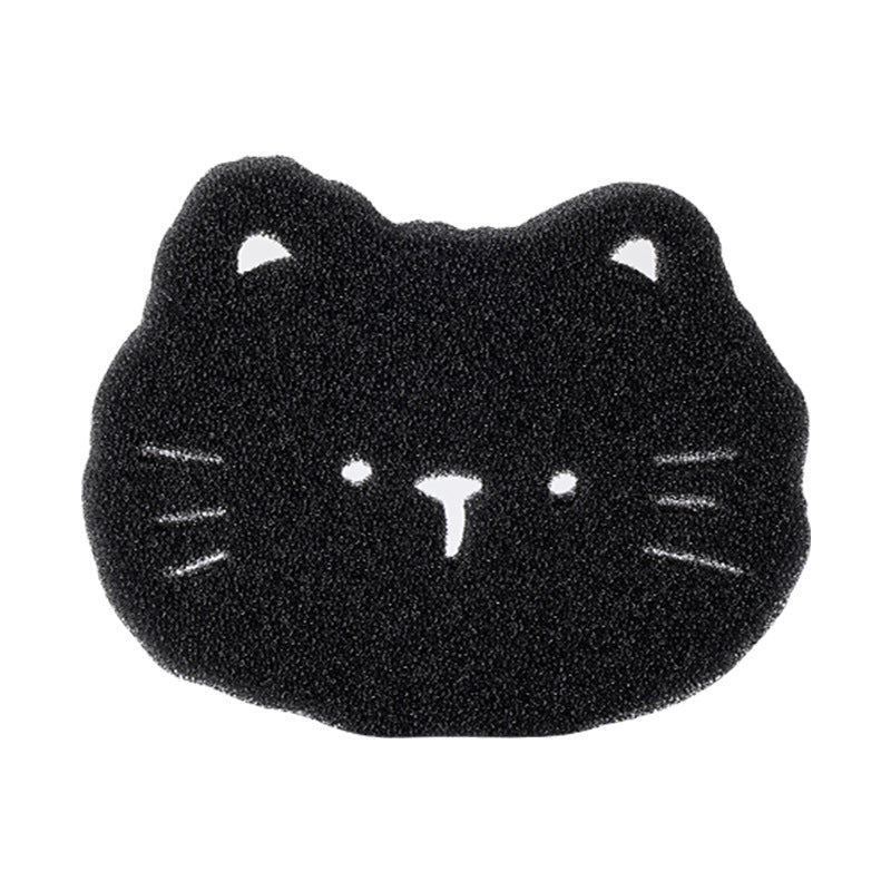 HKM-5544381 Reusable Bear Shape Cleaning Sponge Balls for Laundry & Pet Hair Remover - 2 Pack