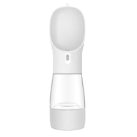 HKM-5544637 Portable Dog Water Bottle and Bowl with High-Temperature Resistant Plastic, 458ml Capacity, Easy to Clean and Use, Available in Four Colors