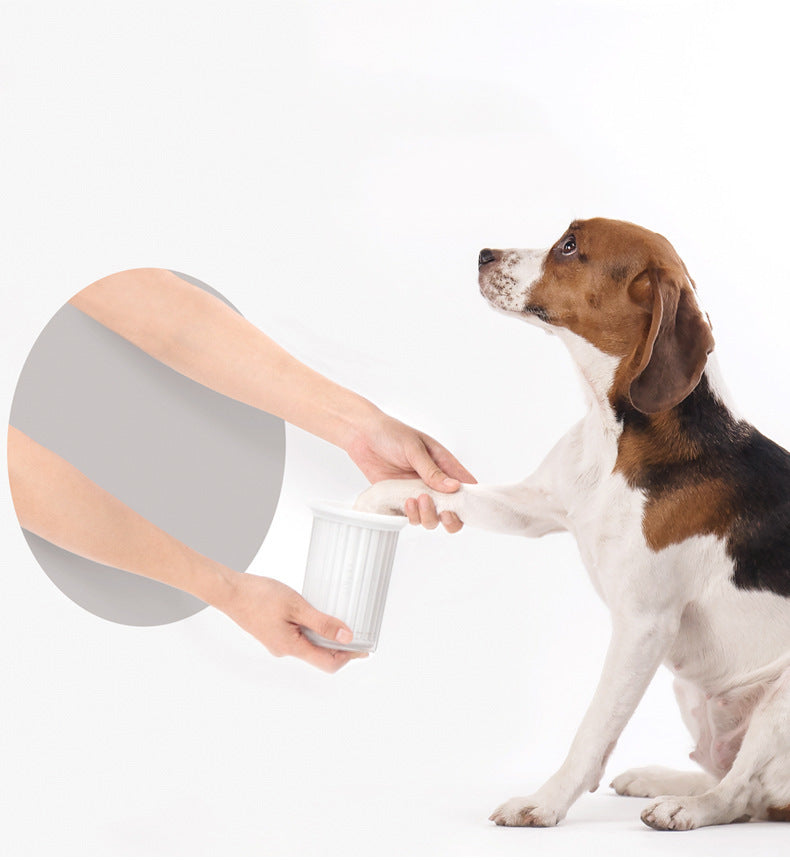 HKM-5546429 Pet Foot Cleaning Cup for Cats and Dogs - Easy and Effective Cleansing Solution