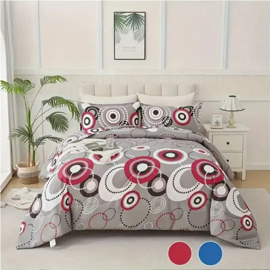 HKM-554707 Elegant King Size 3-Piece Quilt Set for Stylish Home Décor