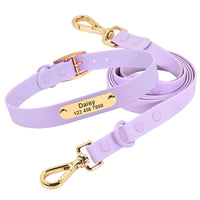 HKM-5550397 Medium Dog Leash and Collar Set - Multiple Colors Available