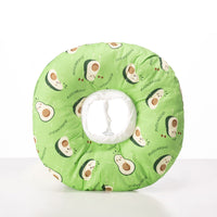 HKM-5550525 Adjustable Soft Pet Recovery Collar for Dogs and Cats - Donut Shape Elizabethan Protective Cone for Wound Healing