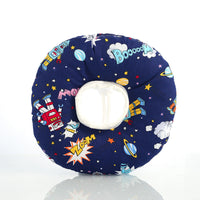 HKM-5550525 Adjustable Soft Pet Recovery Collar for Dogs and Cats - Donut Shape Elizabethan Protective Cone for Wound Healing