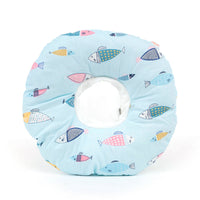 HKM-5550525 Adjustable Soft Pet Recovery Collar for Dogs and Cats - Donut Shape Elizabethan Protective Cone for Wound Healing