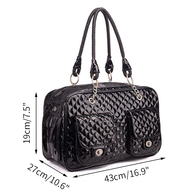 HKM-5550781 Pet Travel Bag for Teddy Pets - Portable PVC Design