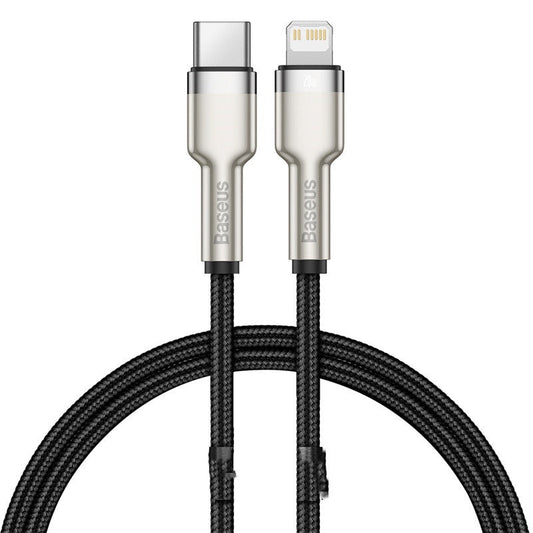 HKM-555091 Type-C to Apple Interface Fast Charging Cable - 20W, Available in Multiple Lengths and Colors