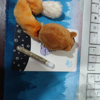 HKM-5553981 Interactive Plush Cat Mouse Toy with Mint Refill - Multiple Colors Available