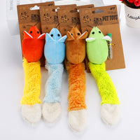 HKM-5553981 Interactive Plush Cat Mouse Toy with Mint Refill - Multiple Colors Available
