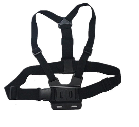 HKM-555411 Adjustable Chest Mount Harness for Action Cameras - Ideal for Outdoor Sports Filming