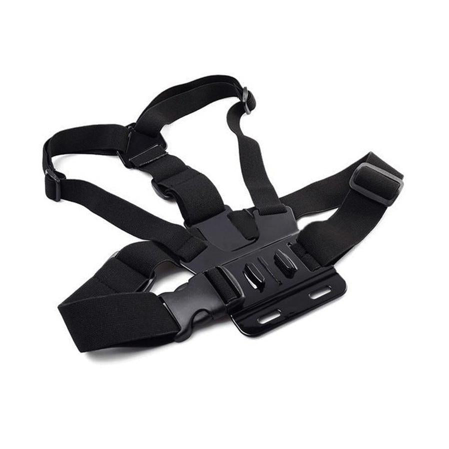 HKM-555411 Adjustable Chest Mount Harness for Action Cameras - Ideal for Outdoor Sports Filming