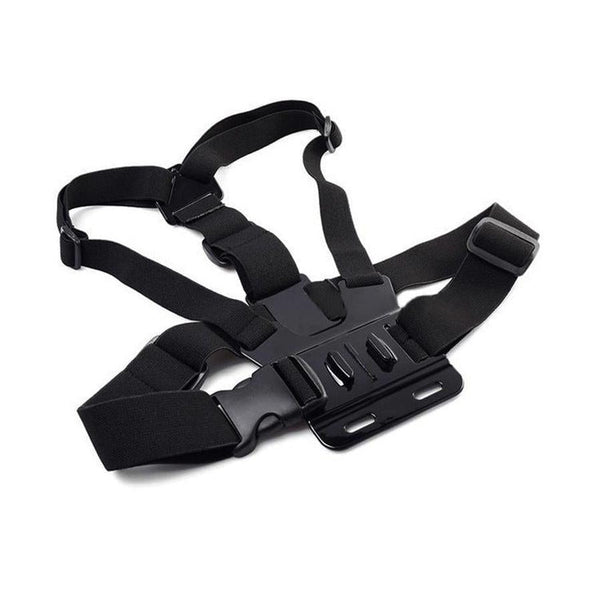 HKM-555411 Adjustable Chest Mount Harness for Action Cameras - Ideal for Outdoor Sports Filming