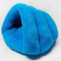 HKM-5554365 Cozy Arctic Plush Pet Sleeping Bag with eco-friendly PP Cotton Filling - Available in Multiple Colors