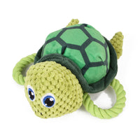 HKM-5555133 Plush Molar Teeth Cleaning Toy for Dogs - Shark, Clown Fish, Tortoise Designs