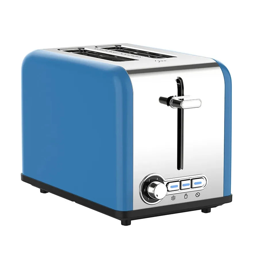 HKM-555603 Classic 2-Slice Toaster with 38mm Side Slots for Kitchen and Household Use