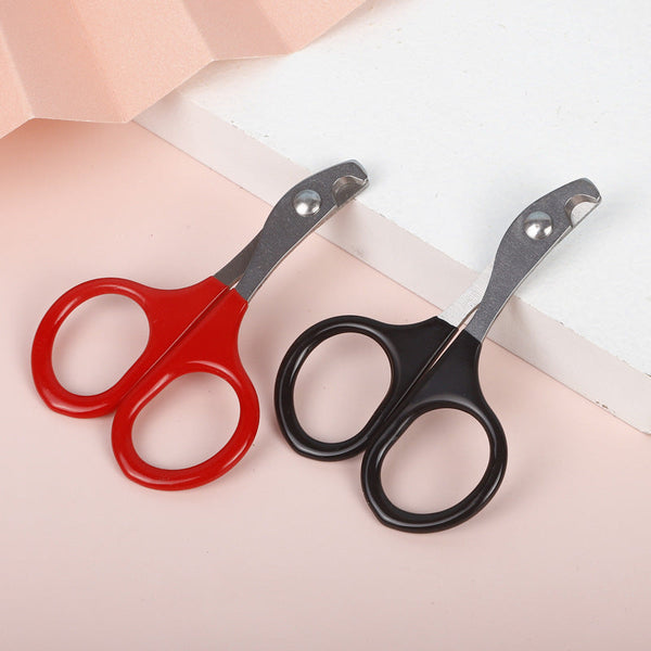 HKM-5558077 Small Blister Pack Alloy Steel Nail Clippers for Cats - Compact Design, Ergonomic Handles