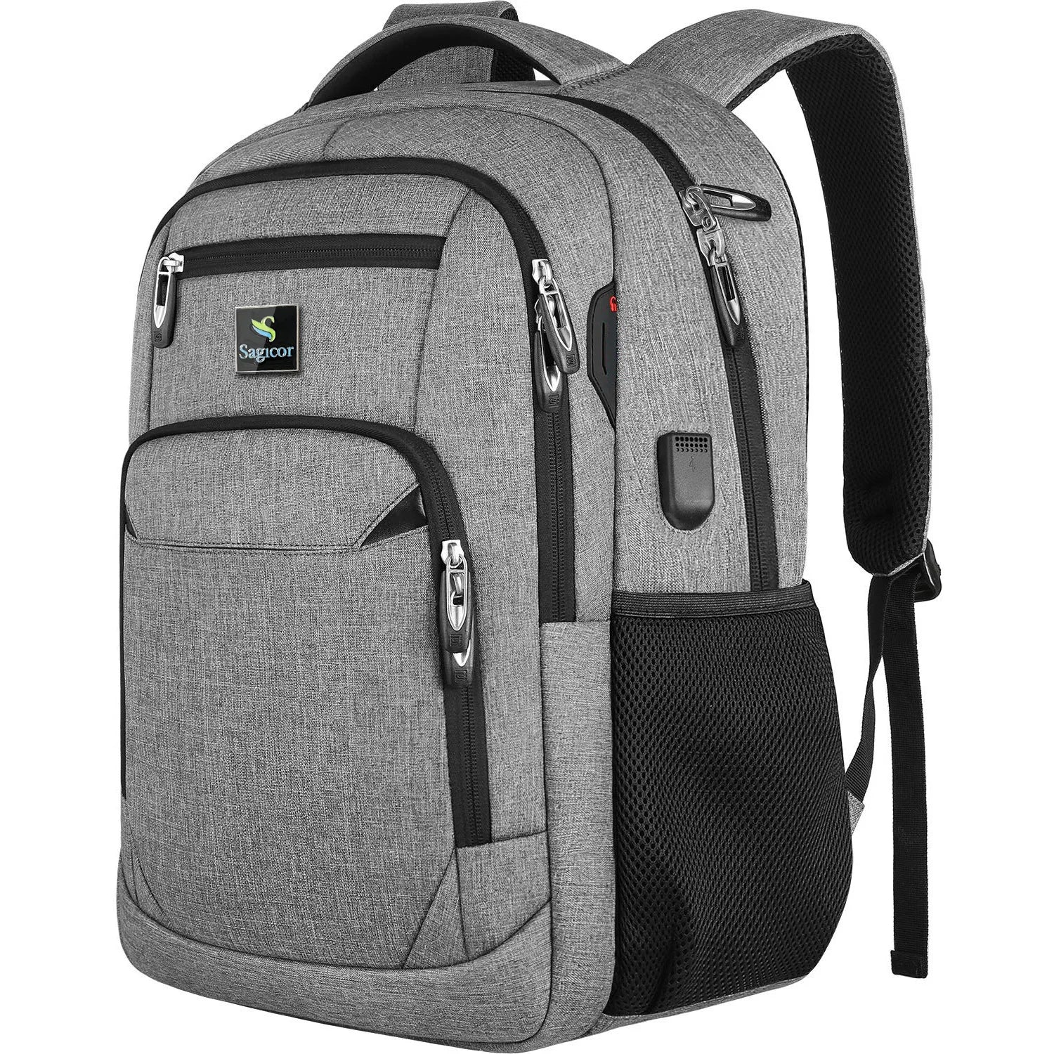 HKM-555923 Waterproof Large Capacity Men's Laptop Backpack for Travel and Business