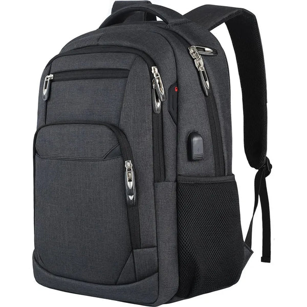 HKM-555923 Waterproof Large Capacity Men's Laptop Backpack for Travel and Business