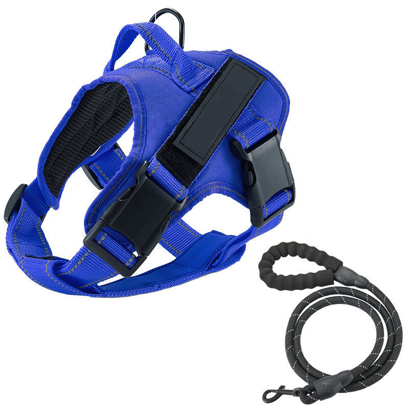 HKM-5559357 Adjustable Dog Vest Harness with Reflective Straps for Small to Large Breeds