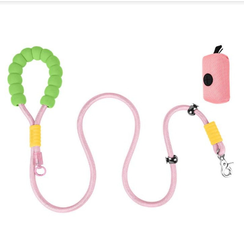HKM-5559869 Durable Explosion-Proof Dog Leash for Small and Medium Dogs - Ideal for Corgis, Border Collies, Shiba Inus