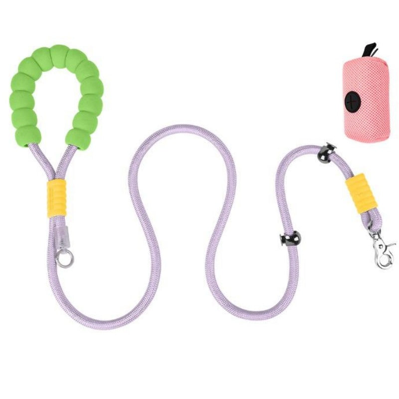 HKM-5559869 Durable Explosion-Proof Dog Leash for Small and Medium Dogs - Ideal for Corgis, Border Collies, Shiba Inus