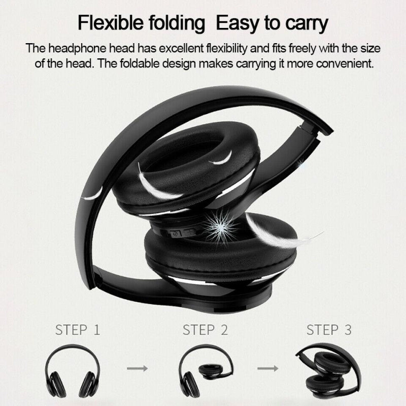 HKM-556051 Bluetooth Stereo Headset with Voice Control, 24-Hour Battery Life, and Multi-Point Connection