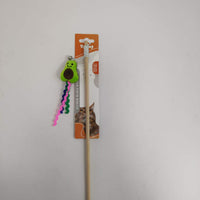 HKM-5560893 Cat Teaser Wand with Fruit-Themed Attachments